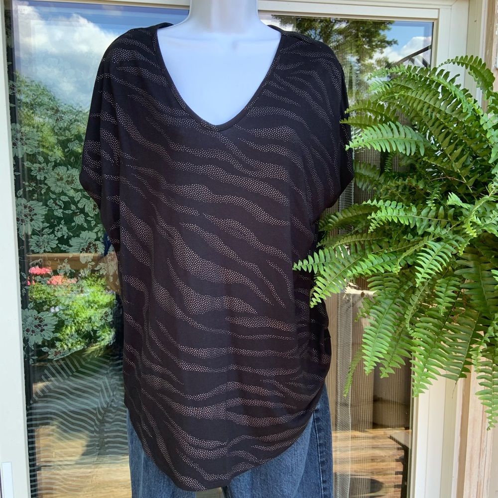 NWT Apt 9 Embellished Short Sleeve Tee XL